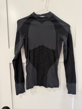 Craft Black & Charcoal Performance Long-Sleeve Baselayer